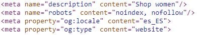 an example of a noindex meta tag
